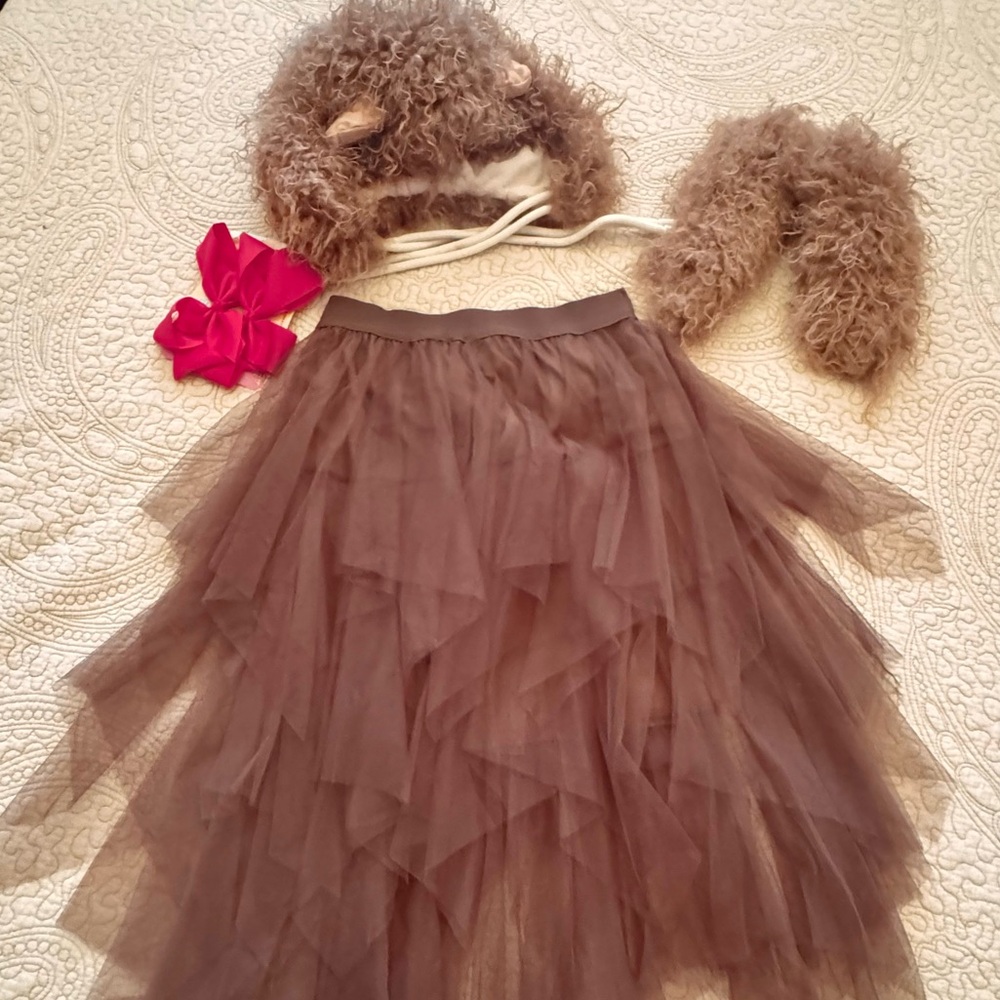 Cowardly Lion Inspired 4-Piece Costume – Unique & Whimsical